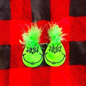 Grinch earrings